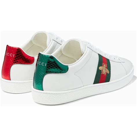 gucci ace womens trainers|gucci bee sneakers women's.